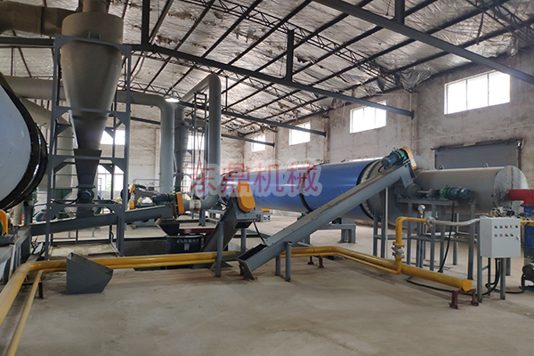 羅漢果渣烘干機建造完成，現場實拍照片